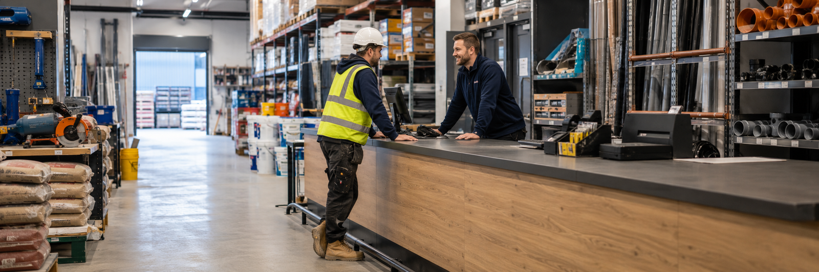 Customer excellence training for builders merchants, construction supply and trade teams
