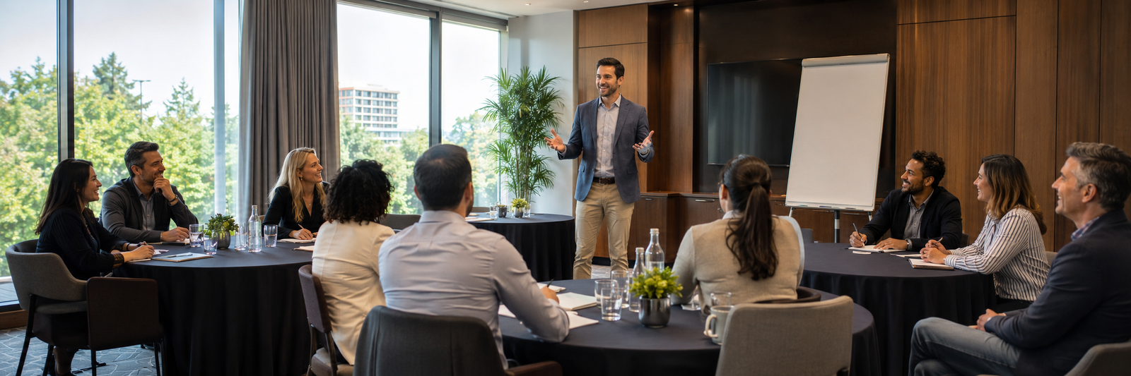 Train the trainer course — training delivery and presentation skills