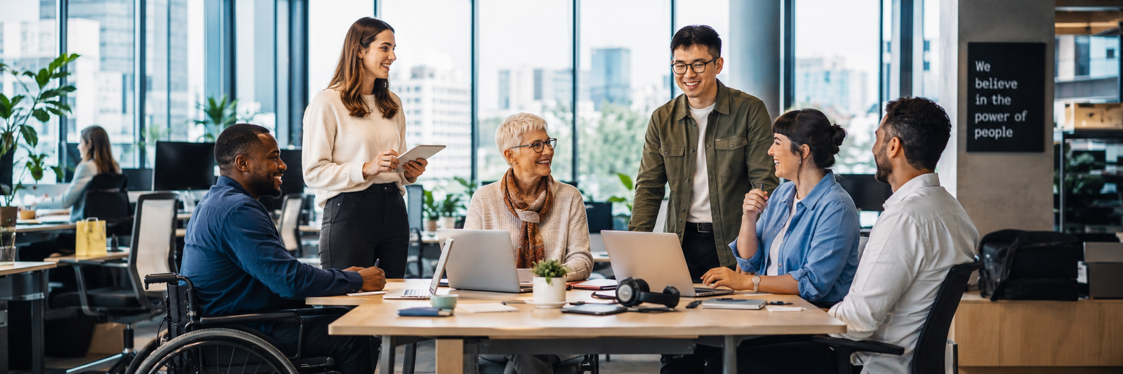 Diverse team collaborating — Elevate Impact Training